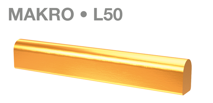 Dolder® Steg-Geschiebe E • makro • L50mm • 4,5g