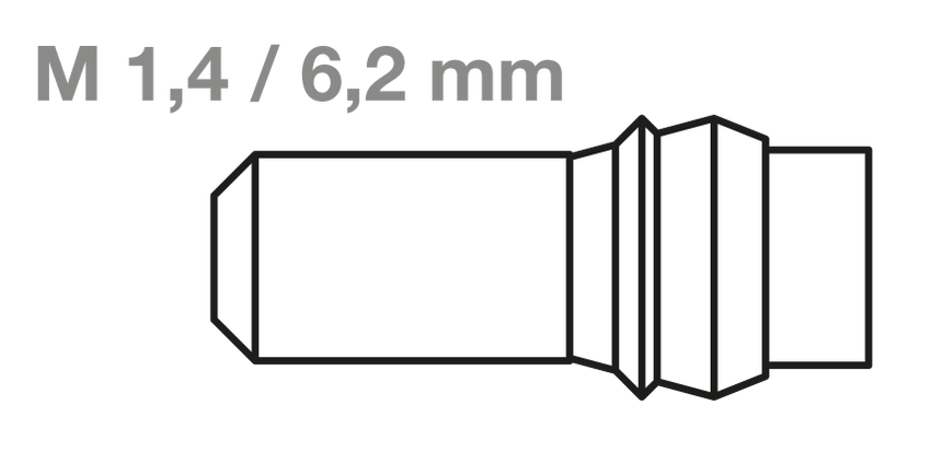 CM-Schraubensystem Innen6kant M1,4 / 6,2mm komplett **Inaktiv**