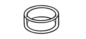 Stufenexzenter • Elastomer-Ring • 5er-Pack