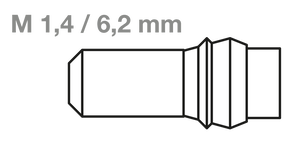 CM-Schraubensystem Innen6kant M1,4 / 6,2mm komplett