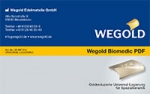 Dentallegierung Wegold Biomedic PDF Verarbeitungsanleitung