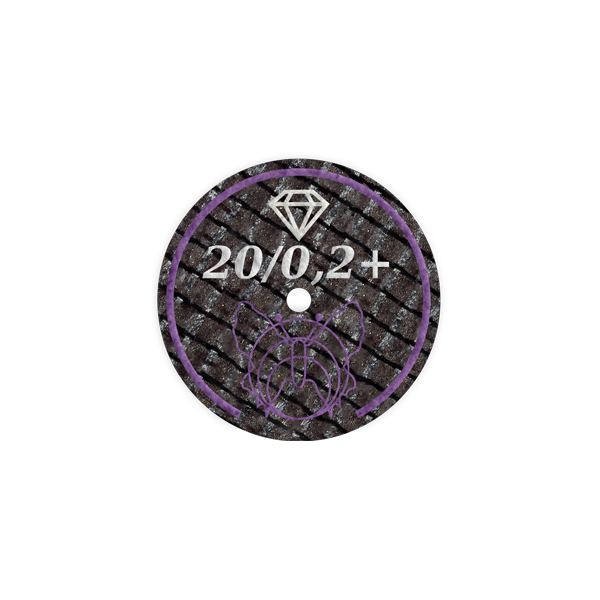Trennscheibe Nr. 9 •  Ø 20 x 0,2 mm • lila • 20 Stück
