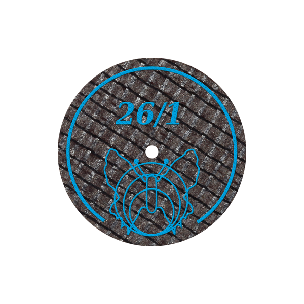 Trennscheibe Nr. 15 •  Ø 26 x 1,0 mm • blau • 20 Stück