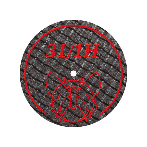 Trennscheibe Nr. 16 •  Ø 31 x 1,0 mm • rot • 20 Stück