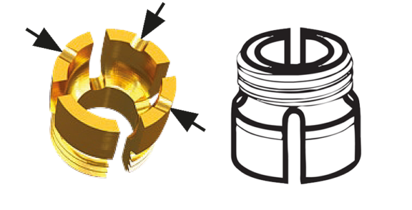 Dalbo®-PLUS • Lamellen-Retentionseinsatz E • Tuning forte